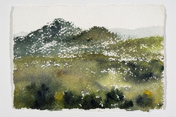 Making Space XXXVIII, watercolour on Saint Armand, 11x8 in.